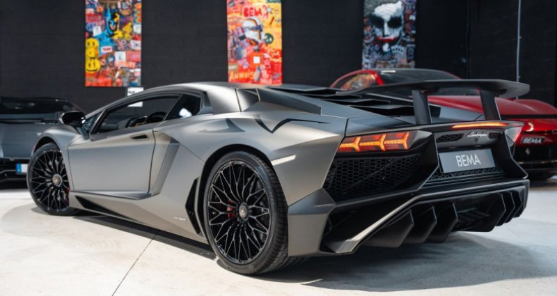 Lamborghini Aventador AVANTADOR LP 750-4 SV 6.5 V12 | 1-600 CG Franaise Malus Pay  occasion  Saint Michel Sur orge - photo n4